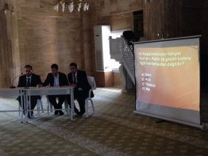Muş’ta Dini Bilgiler Yarışması Yapıldı