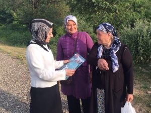 Saadet Partisi Milletvekili Adayı Özmekik Köylülerden Destek İstedi