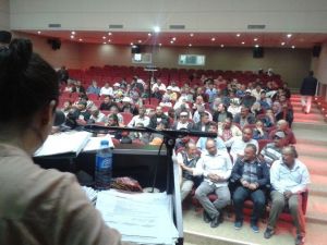 Orman Su İşleri Müdürlüğü Çalışanlarına İş Sağlığı Ve Güvenliği Semineri