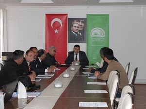 Ziraat Odası Başkanlarıyla Toplantı Yapıldı