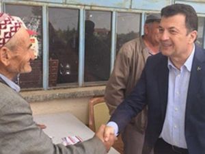 MHP Adayı Şenol’dan Mahalle Ziyaretleri