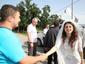 Hayvansever Çift Mutluluklarını İlk Sokak Köpekleriyle Paylaştı