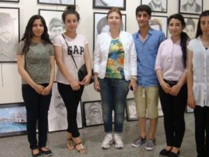 Genç Picasso’lar Hünerlerini Sergiledi