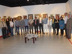 Beyşehir’de Güzel Sanatlar Karma Sergisi Beğeni Topladı