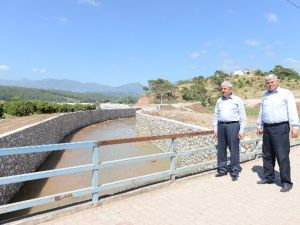 Akmaz Ve Yapraklı Dereleri Taşkın Koruması, Yıl Sonuna Tamamlanacak