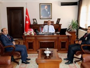 Tapu Ve Kadastro Çalışanlarından Vali Canbolat’a Ziyaret