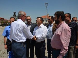 Milletvekili Adayı Ünal, Akşehir’de Destek İstedi