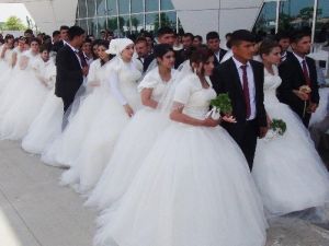 Mardin’de Toplu Nikah Töreni Yapıldı