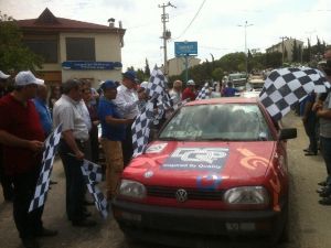Ralliciler Alaşehir Etabını Tamamladı
