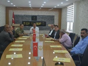 Sason’da Seçim Güvenliği Toplantısı Yapıldı