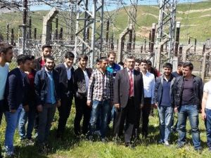 BEÜ’lü Öğrencile Tatvan Trafo Merkezini Gezdi