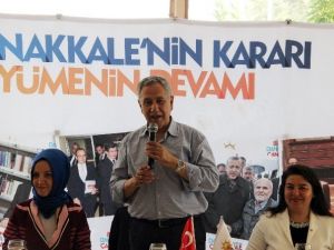 Arınç: “Tek Başına Gelecek Gücünüz Yoksa, Bırakın Ak Parti’nin Yakasını”