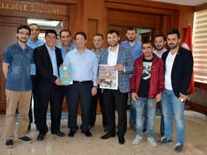 AK Gençlikten Başkan Yazgı’ya Ziyaret