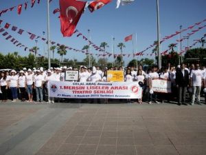 Mersin’de ’Liselerarası 1. Tiyatro Şenliği’ Düzenlendi