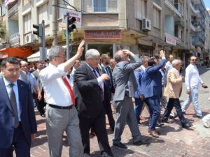 Balkız Akhisar’da Esnaf Ziyareti Yaptı