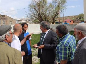 AK Partili Fırat, Tekman’da