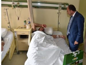 Üzülmez’den Mut’a Geçmiş Olsun Ziyareti