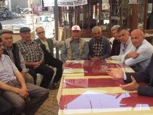 MHP Milletvekili Günal, İlçe Ziyaretlerini Sürdürüyor