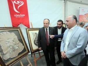 Kültür Sanat Ve Beceri Kursları Sergisi Açıldı