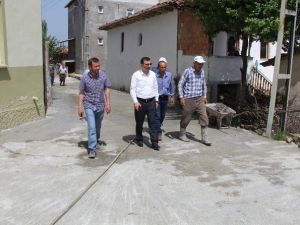 Divanbaşı Mahallesi Meydan Çalışmaları Başladı