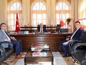 Yozgat Cumhuriyet Başsavcısı Ve Ağır Ceza Reisinden Bozok Üniversitesi Rektörü Karacabey’e Ziyaret
