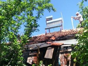 Pazarlar’da Ev Yangını