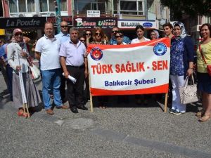 Türk Sağlık-sen’den İş Bırakma Eylemi