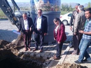 İpekyolu Belediyesi’nden Gömme Çöp Konteyneri Hizmeti