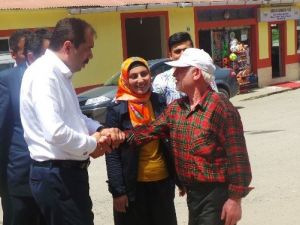 AK Parti Trabzon Milletvekili Adayı Muhammet Balta, Seçim Çalışmalarını Şalpazarı’nda Sürdürdü