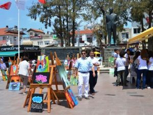 Ayal’ın Resim Sergisine İlgi Yoğun Oldu