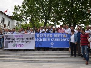 Hdp’li Kaplan’dan Otomotiv İşçilerine Destek