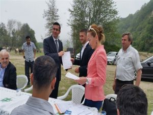 Çaycuma’da Süt Sığırı Yetiştiriciliği Kursu Belge Töreni Yapıldı