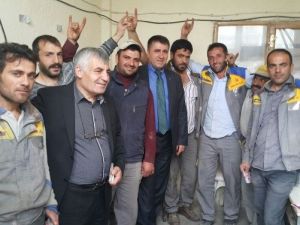 MHP Adayları Çimen Ve Hızarcı Esnaf Ziyaretlerinde Bulundu