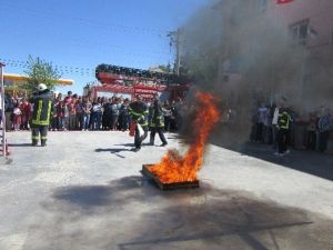 Mardin’de Yangın Tatbikatı