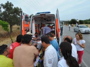 Bodrum’da Trafik Kazası: 1 Yaralı