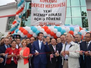 Bakan Zeybekci, Köyceğiz Devlet Hastanesi’ni Açtı