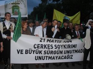 Çerkesler ’Çerkes’ Katliamını Unutmadı