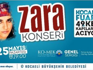 Fuar Ve Genel Sergi, Zara Konseri İle Açılıyor
