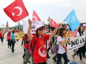 Samsun’da Ulusal Kurtuluş Mücadelesi 7. Anma Yürüyüşü Başladı