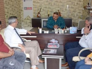 Balkız, Turgutlu Basınını Ziyaret Etti