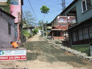 İzmit’te Yollar Yenileniyor