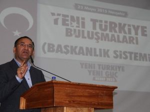 Eski Adalet Bakanı Bozdağ Nevşehir’de Başkanlık İstemini Anlattı