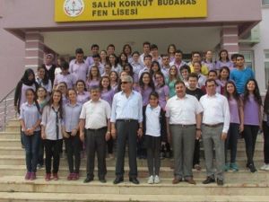 Kaymakam Salih Korkut Budaras Fen Lisesini Ziyaret Etti