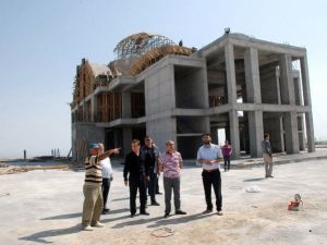 Sahabe Camii Ve Külliyesi İnşaatı Yapımı Devam Ediyor