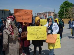 Erzurum’da Mursi’ye Destek Mitingi