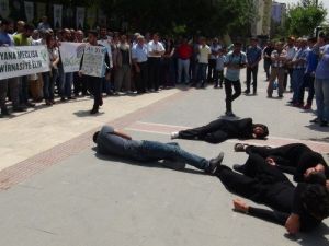 Batman’da Nükleer Santral Protestosu