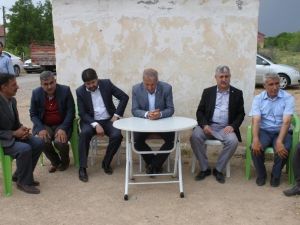 Mustafa Şahin, Ziyaretlerini Sürdürüyor