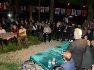 MHP’liler, Subaşı Köyünü Ziyaret Etti
