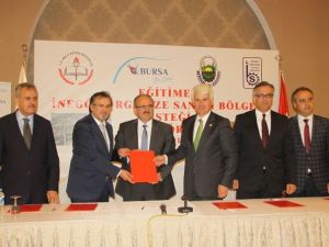 İnegöl OSB Ortaokulu Protokolü İmzalandı