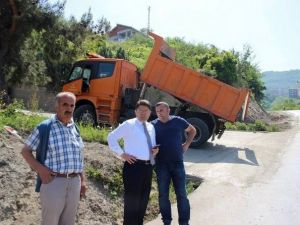 Milletvekili Yılmaz Tunç Yol Düzenleme Çalışmalarını İnceledi